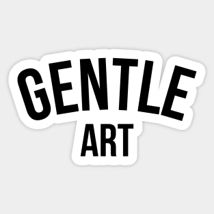 Gentle Art - Brazilian Jiu-Jitsu Sticker